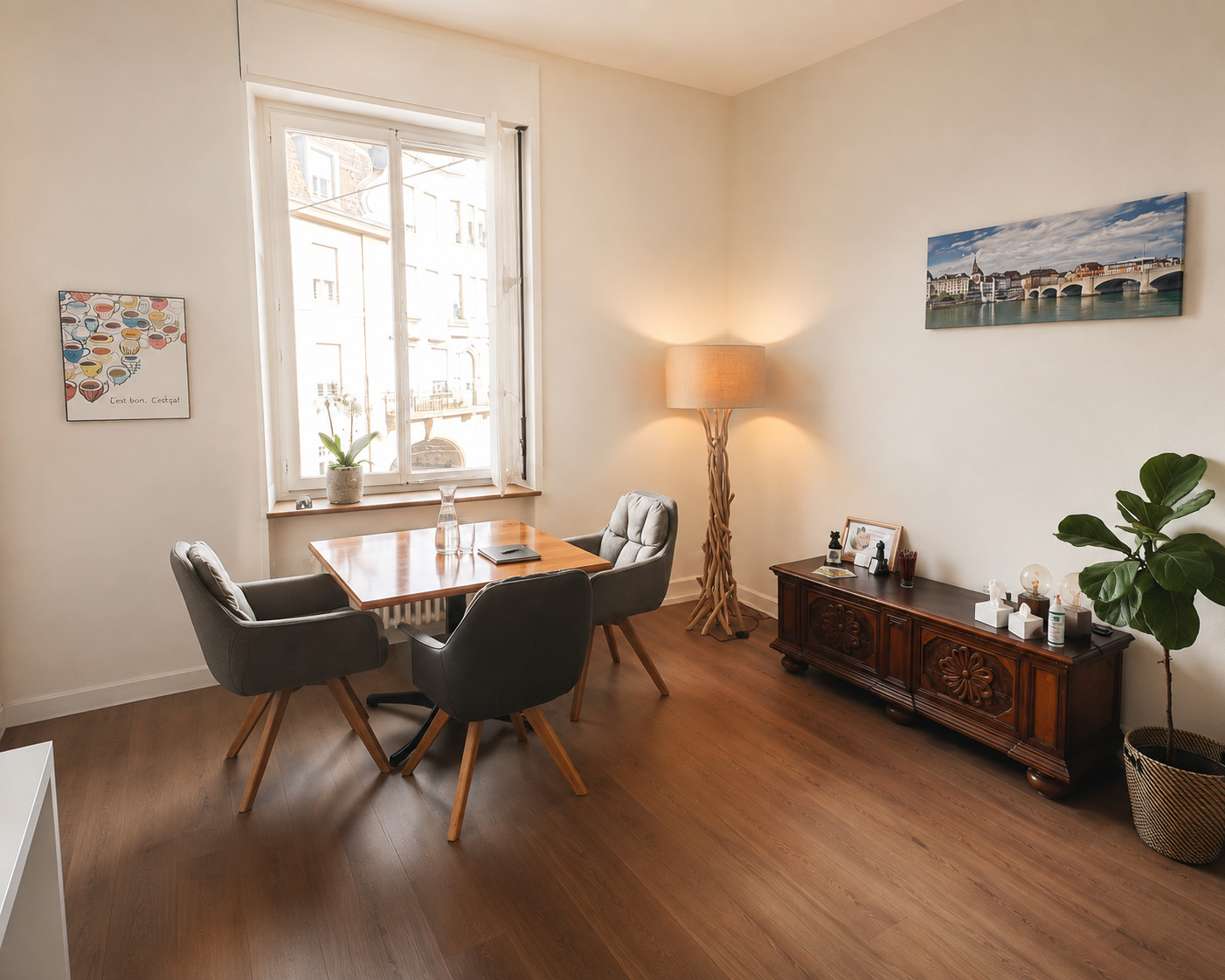 Praxisraum im Well-being.center in Basel